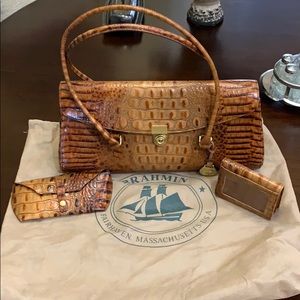 Brahmin Purse with accessories